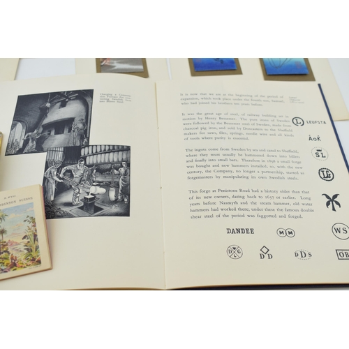 305 - A collection of Chinese watercolours together with a book '1778 To 1938' DD  'The Story of Four Gene... 