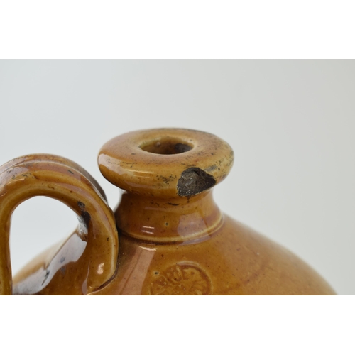 325 - A vintage stoneware flagon 'Ridgway Bros' Botanical Brewers Fenton. By Price Bristol Height 28cm.