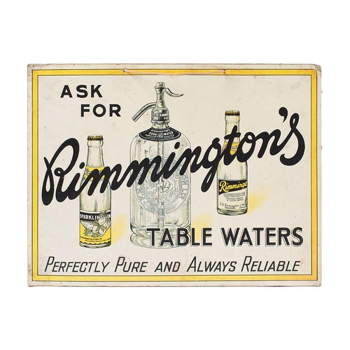 52 - A Collection of Advertising Signs Shop Boards including Hoover Rimmingtons Table Water Bandmaster Ci... 