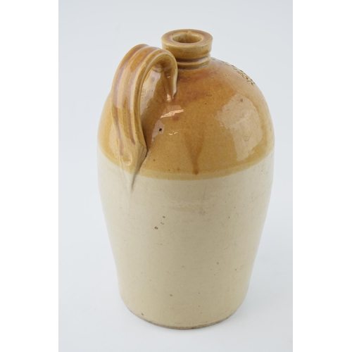 42 - A stoneware flagon 'Joseph Shardlow', 'Wine & Spirit Merchant' Stone. 3809. Made by Price Bristol. S... 