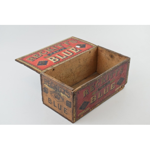 60 - A collection of vintage advertising boxes and box lids to include 'Teachers Whiskey' school desk box... 