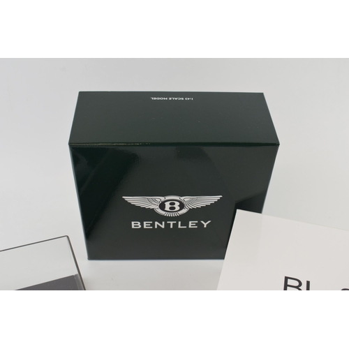 91 - Bentley Continental Supersports die cast model in metal 1:43 scale. Minichamps Germany. In original ... 