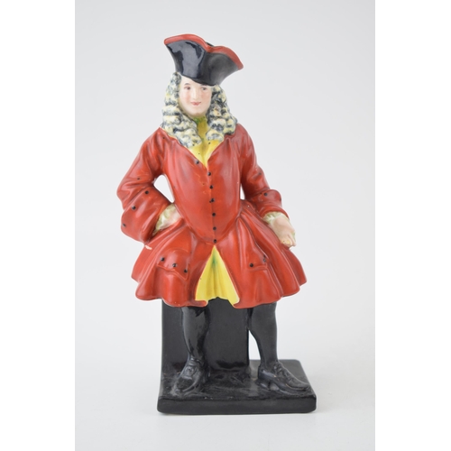 182 - Royal Doulton figure Capt Macheath Beggar's Opera HN464, written marks to base, 18.5cm tall.