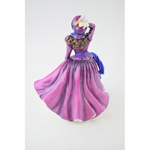 186 - Royal Doulton figurine Alice HN4003, in unusual colourway, possibly a trial piece, with printed back... 