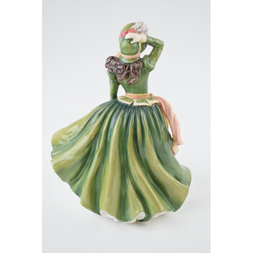 187 - Royal Doulton figurine Alice HN4003, in unusual colourway, possibly a trial piece, with printed back... 