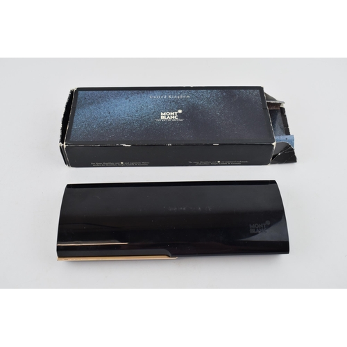 197 - Montblanc Meisterstuck pen set, comprising a Meisterstuck No 146 Fountain Pen, the black resin cap a... 