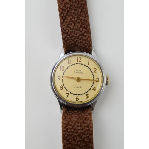 51 - 'Smiths Empire' manual winding gentleman's wristwatches on Nato strap. Also included is a NOS vintag... 