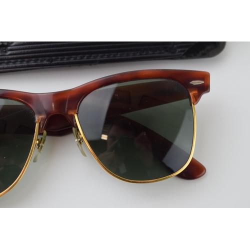 70 - A pair of Ray-Ban U.S.A Wayfarer Max Vintage Sunglasses B&L Lenses (Baush and Lomb). Together with o... 