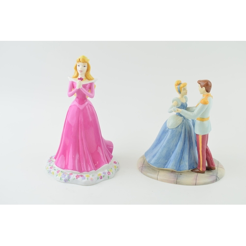 102 - Royal Doulton 'Cinderella This is Love' CN9, together with 'Disney Princesses Sleeping Beauty' DP2. ... 