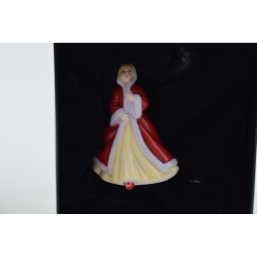 113 - Royal Doulton figure 'Ascot' HN 2356, height 15cm. Together with boxed Miniature Ladies 'Karen' M204... 