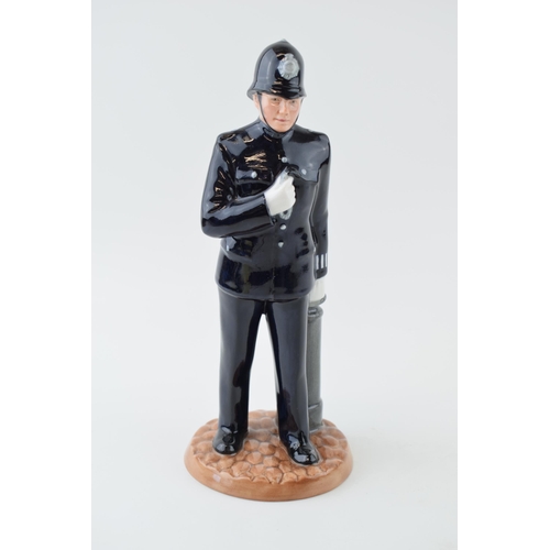 123 - Royal Doulton figure Policeman HN4410.