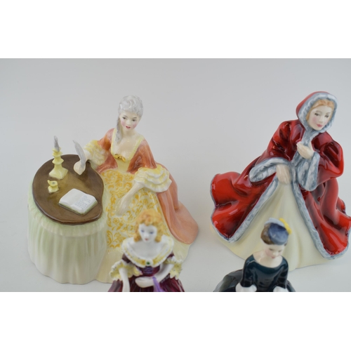 127 - Royal Doulton figures 'Mediation' H.N. 2330, 'Rachel H.N. 2936 and 'Cherie' H.N. 2341 together with ... 