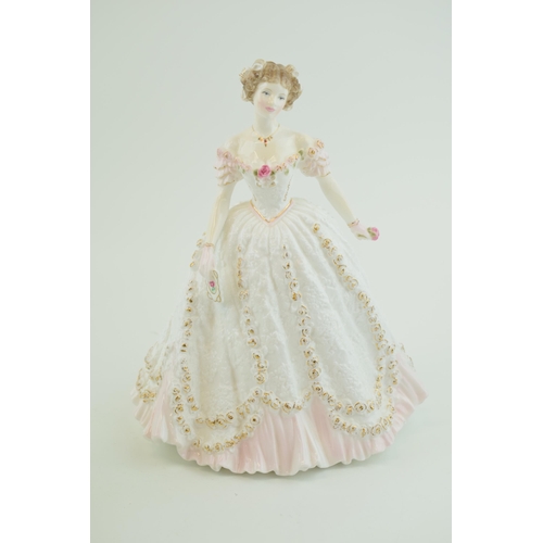 134 - Royal Worcester Compton and Woodhouse limited edition figurine 'Sweetest Valentine.