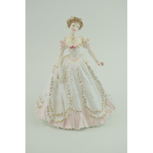 134 - Royal Worcester Compton and Woodhouse limited edition figurine 'Sweetest Valentine.