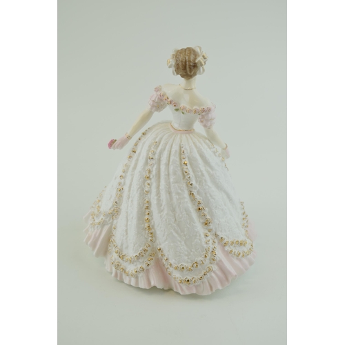 134 - Royal Worcester Compton and Woodhouse limited edition figurine 'Sweetest Valentine.