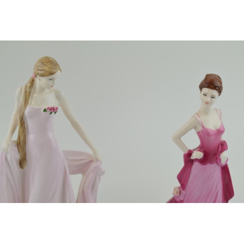 136 - Coalport figurines / lady figures to include Elizabeth, Sally Anne and limited edition Fair Isabelle... 