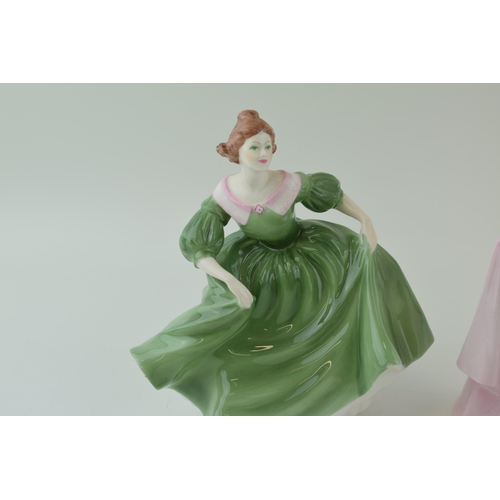 136 - Coalport figurines / lady figures to include Elizabeth, Sally Anne and limited edition Fair Isabelle... 