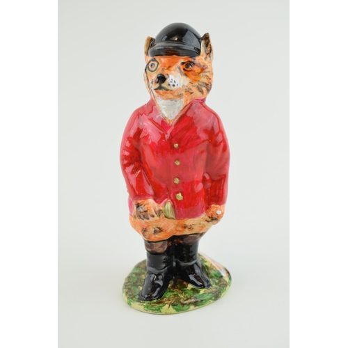 28 - Anita Harris 'Foxy Gent' figure. Height 15cm.