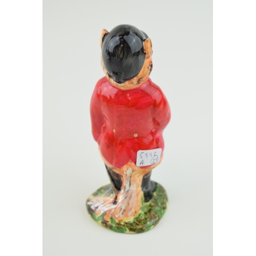 28 - Anita Harris 'Foxy Gent' figure. Height 15cm.