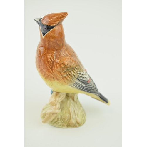 3 - Beswick Cedar Waxwing. Height 12cm.