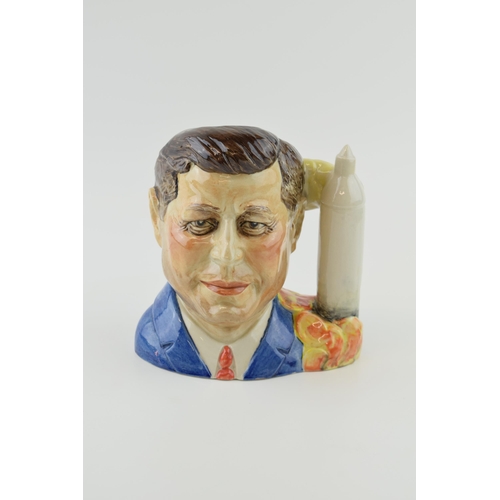 31 - Kevin Francis / Peggy Davies character jug of John F Kennedy / JFK, unmarked.