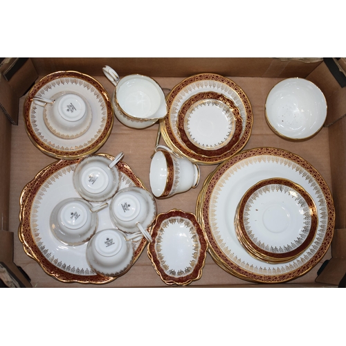 59 - Duchess 'Winchester' tea service to include six trios, six 9 1/2