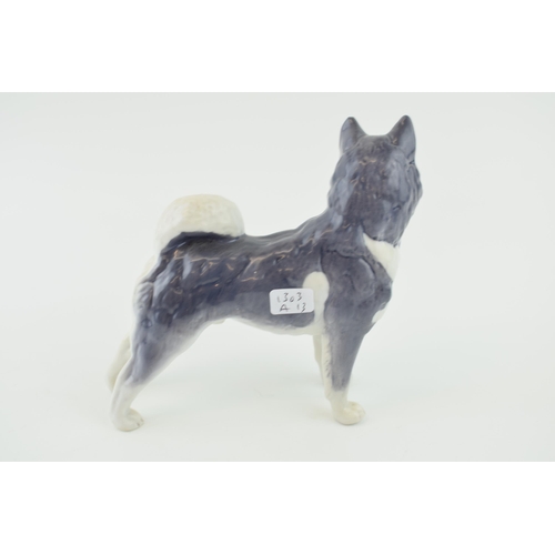 85 - Royal Copenhagen Husky 038, 16cm long.