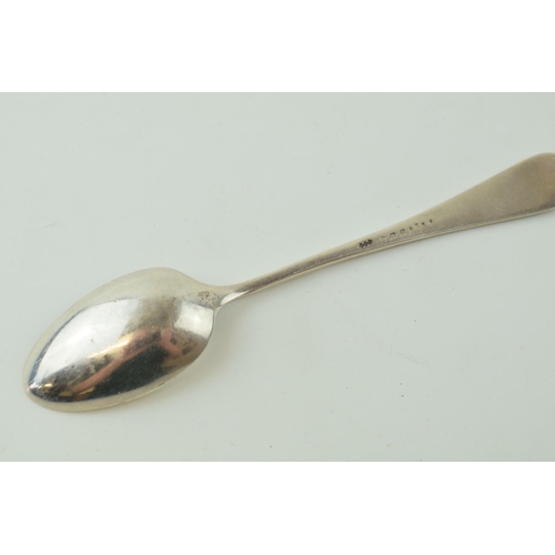 496 - Liberty and Co silver spoon, Birmingham 1917, 34.9g.