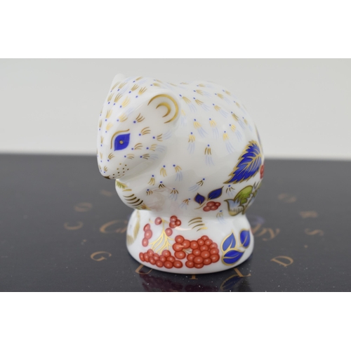 240 - Royal Crown Derby Paperweight, Derby Dormouse, an exclusive for the Royal Crown Derby Collectors Gui... 