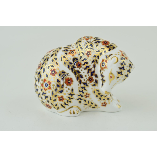 247 - Royal Crown Derby Russian Bear paperweight, 8cm, modelled by Robert Jefferson and decoration designe... 