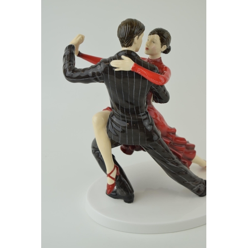 119 - Royal Doulton figurine Dance 'The Tango' HN 5443, Limited edition 0097 of 1,500. Height 22cm.