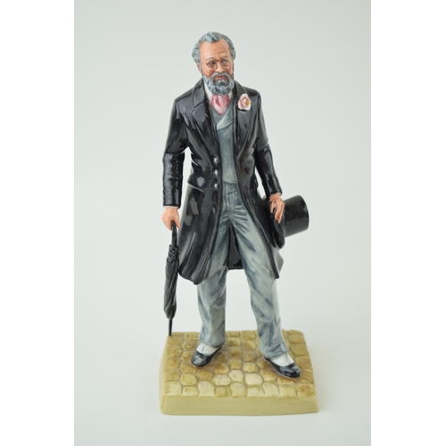 127 - Royal Doulton figure 'Sir Henry Doulton' Limited edition No.998. Height 24cm.