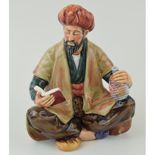 129 - Royal Doulton figure Omar Khayyam HN 2247. Height 17cm.