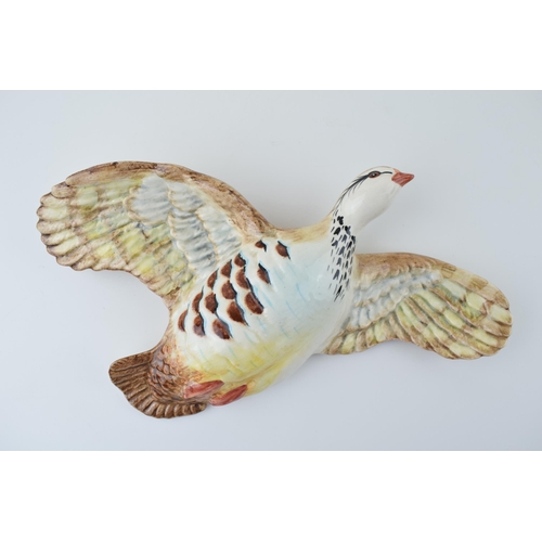 14 - Beswick wall plaque flying partridge 1188-1.