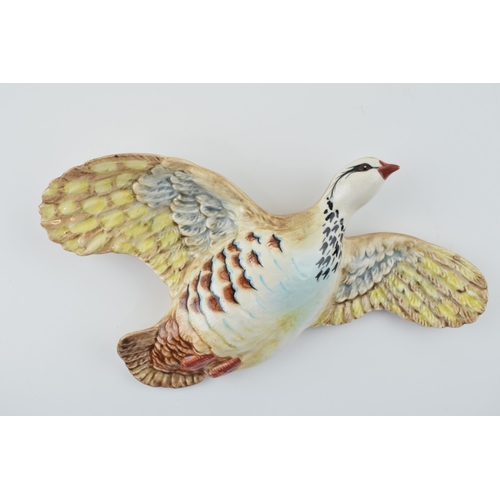 15 - Beswick wall plaque flying partridge 1188-2.