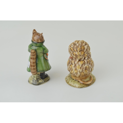 26 - Beswick Beatrix Potters 'Simpkin' F. Warne & Co. Ltd. together with a 'Thomasina Tittlemouse' a/f. H... 