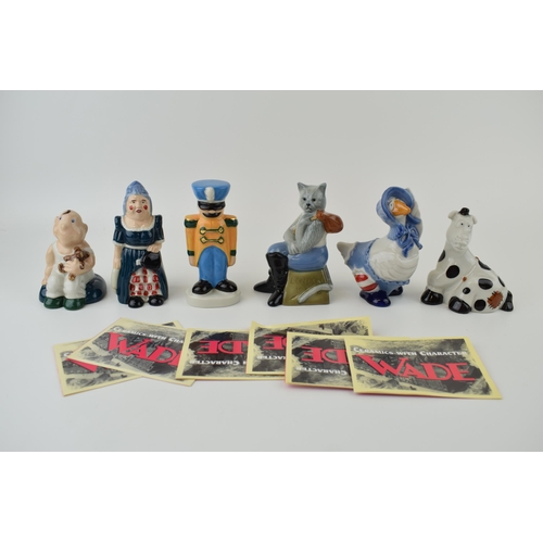 51 - Wade Collectors Club, figures to include, 'Pantomime Horse', Mother Goose', 'Toy Soldier', 'Dick Whi... 