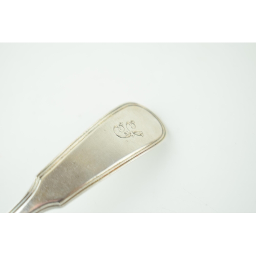 514 - Scottish silver ladle, Edinburgh 1816, A Henderson, 35.6g.