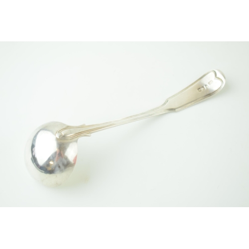 514 - Scottish silver ladle, Edinburgh 1816, A Henderson, 35.6g.