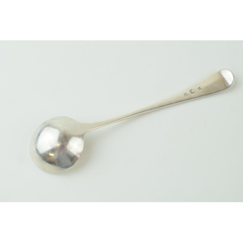 517 - Scottish provincial silver cream ladle, Perth, circa 1815, believed Murray?, 17.6g, 13.5cm long.