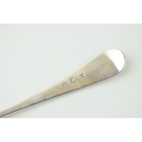 517 - Scottish provincial silver cream ladle, Perth, circa 1815, believed Murray?, 17.6g, 13.5cm long.