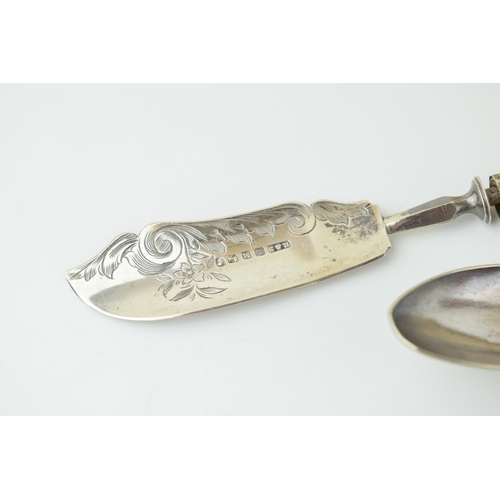 525 - A collection of silver and silver-plated items to include a silver brush, silver handled shoe horn, ... 