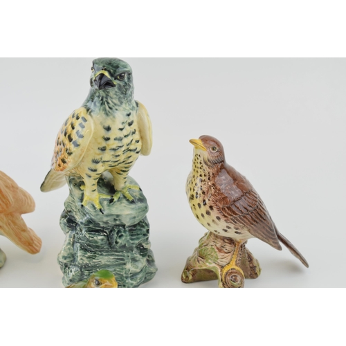 6 - A collection of Beswick birds to include, 'Owl' 1046, 'Thrush' 2308, 'Greenfinch' 2105 together with... 