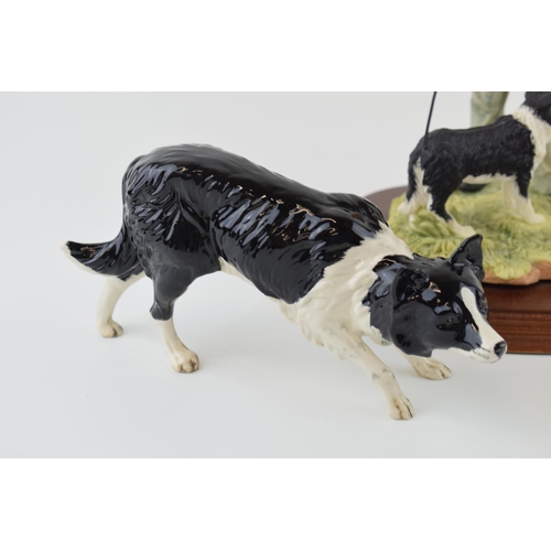 7 - A collection of ceramic items to include Beswick 'Collie Dog / Sheep Dog' with a Doulton backstamp a... 