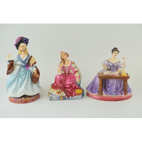 75 - Kevin Francis / Peggy Davies Illustrious Ladies of the Stage figures to include Sarah Siddons, Fanny... 