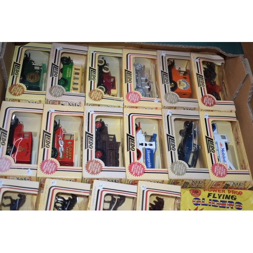 116 - A collection of vintage LLedo and Matchbox Models of Yesteryear die-cast vehicles. (Qty)