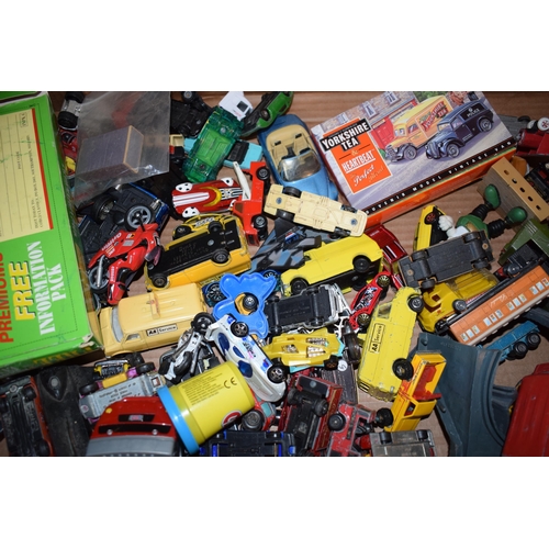 124 - A collection of vintage die cast vehicles to include Corgi, Dinky, Matchbox and other similar exampl... 