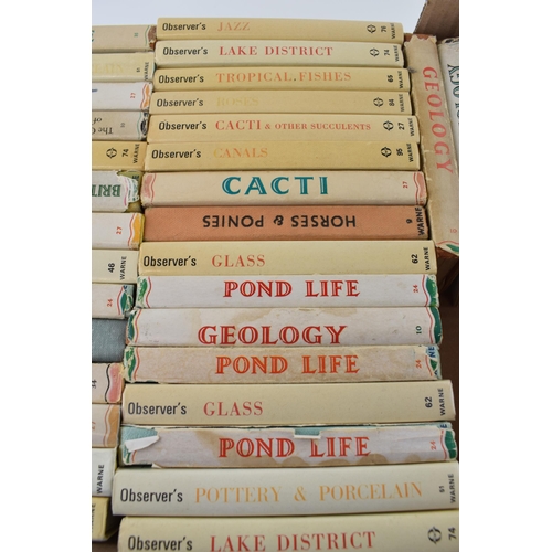 107 - A mixed collection of Observer's books, mostly with dust jackets. (35)