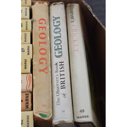 107 - A mixed collection of Observer's books, mostly with dust jackets. (35)