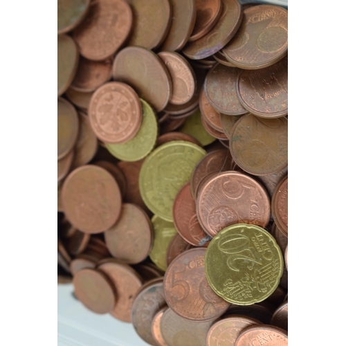 112 - A mixed collection of Euro coins. Approx weight 2.2KG.